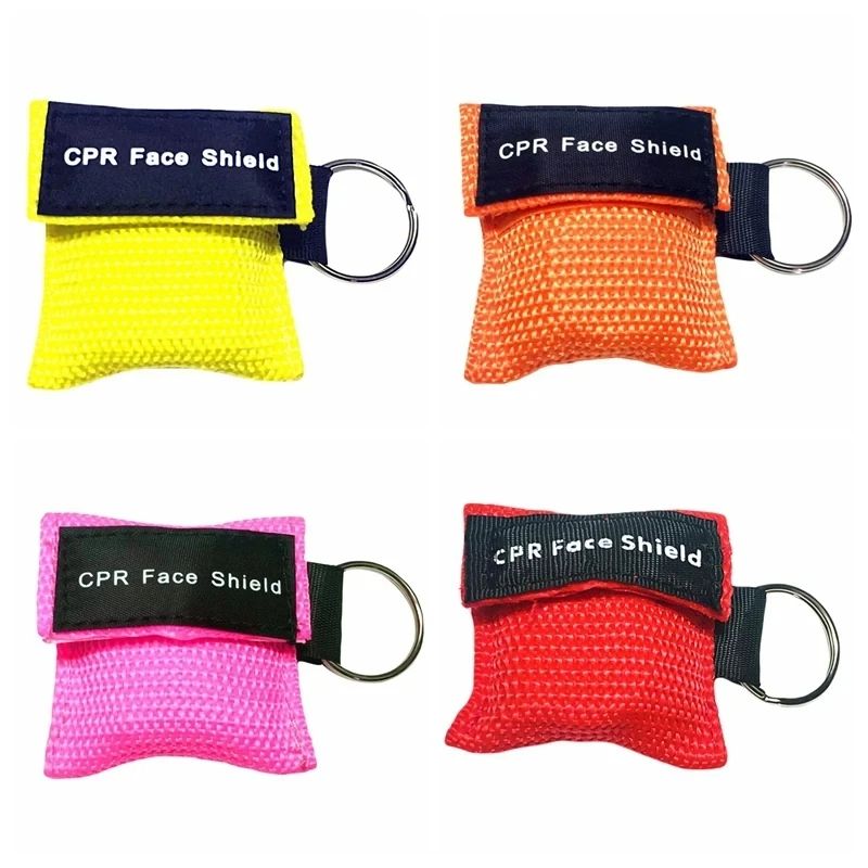 Keychain Mask Portable First Aid Emergency Face Shield With OneWay Valve Professional Outdoor Rescu 1