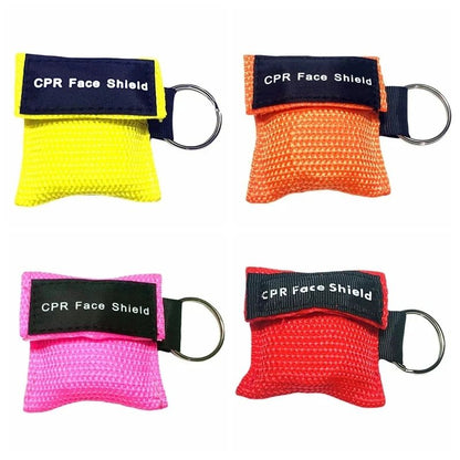 Keychain Mask Portable First Aid Emergency Face Shield With OneWay Valve Professional Outdoor Rescu 1