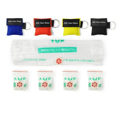 Keychain Mask Portable First Aid Emergency Face Shield With OneWay Valve Professional Outdoor Rescu 4