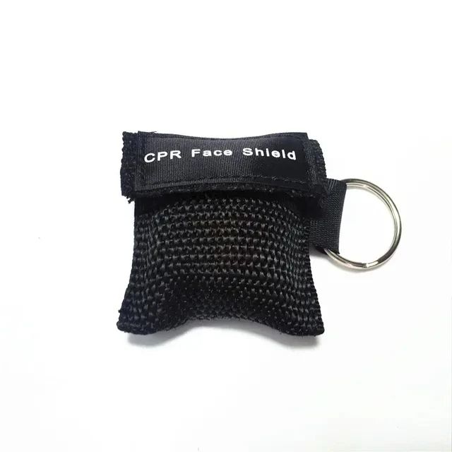 Keychain Mask Portable First Aid Emergency Face Shield With OneWay Valve Professional Outdoor Rescu 5