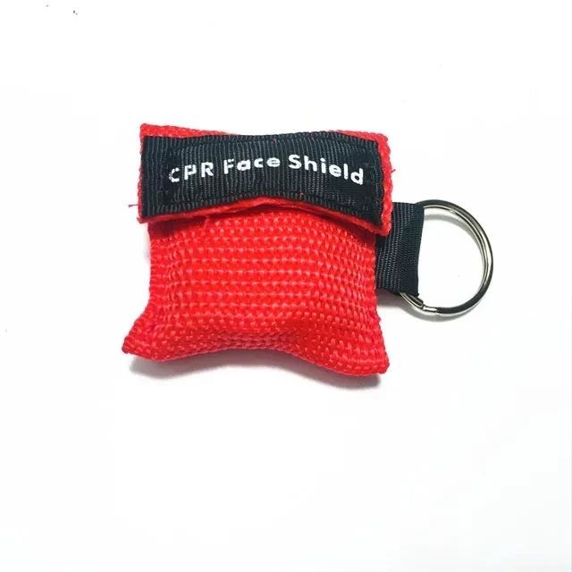 Keychain Mask Portable First Aid Emergency Face Shield With OneWay Valve Professional Outdoor Rescu 6