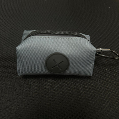 Canvas Dog Poop Bag Holder Outdoor Pet Waste Bag Dispenser with Carabiner Clip
