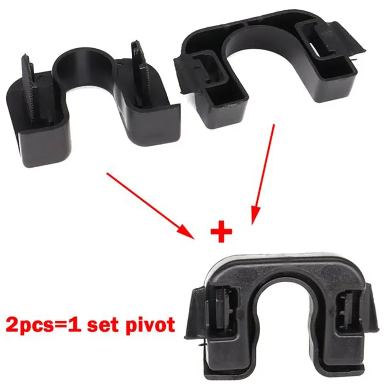 Ford Focus MK3 Mondeo MK4 Fiesta MK7 MK8 Rear Boot Parcel Shelf Clips Trunk Load Cover Pivot Bracke 3