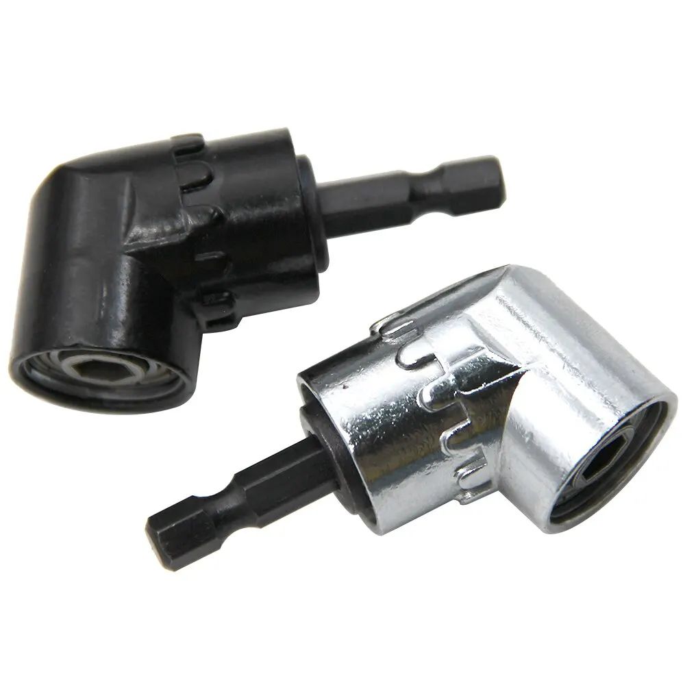 Turning Screwdriver Joint  Electric Drill Corner Attachment  Extension Socket Screwdriver Head Tool 4