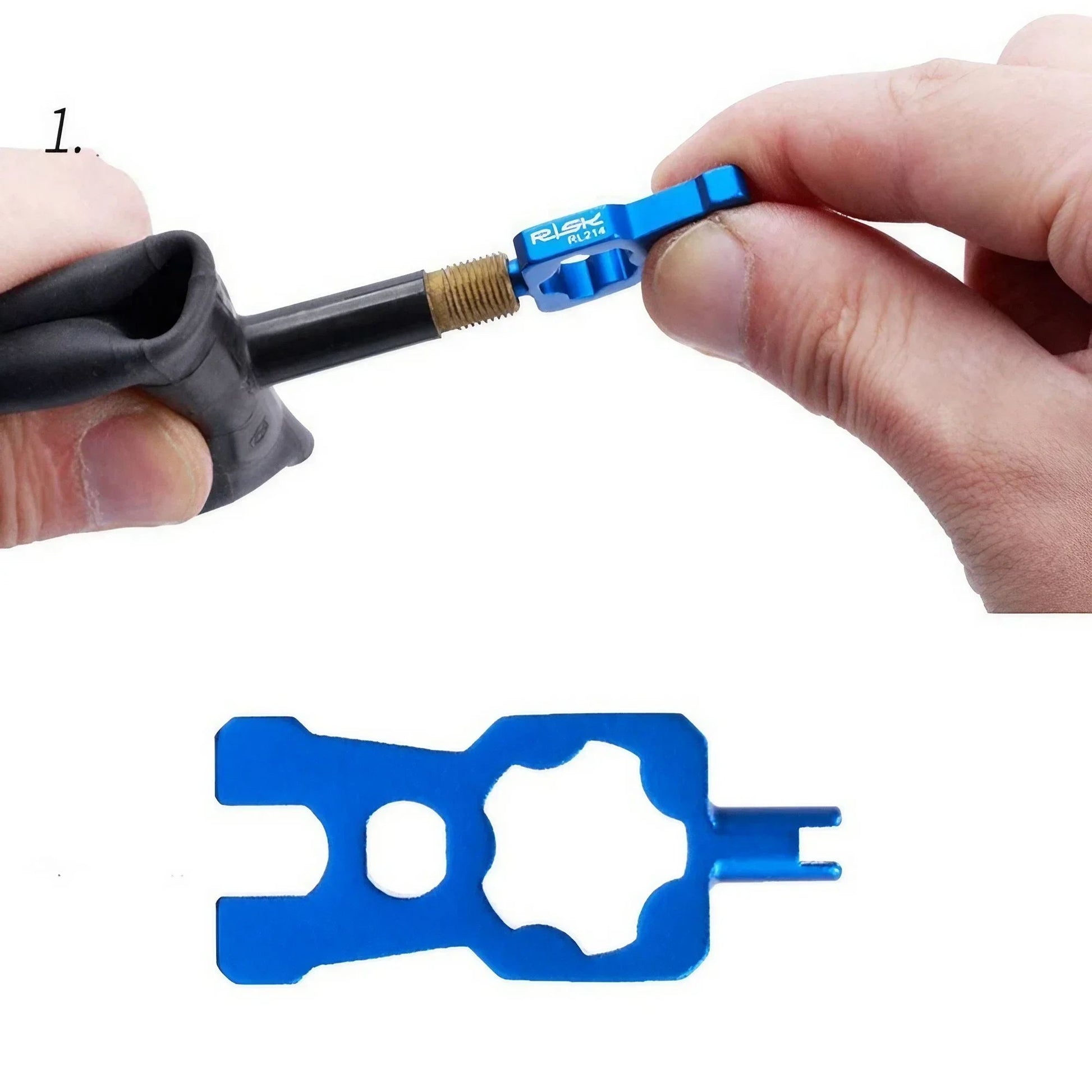 Portable Repair Bicycle Valve Tools Valve Core Wrench For MTB  Road Bikes Disassembly  Installation 1