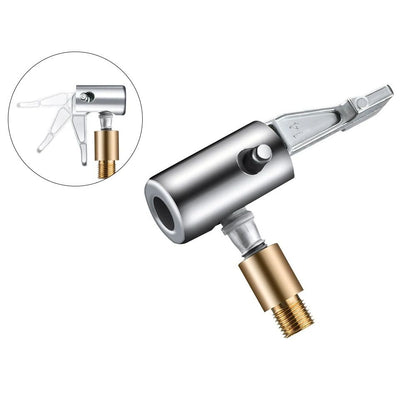 Portable Inflatable Pump For Car Tire Air Chuck Compressor Tire Inflator With Barb Connector Hose R 1