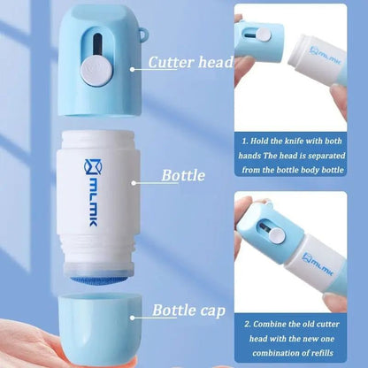 Thermal Paper Correction Fluid Portable Durable Identity Protection Eraser For Office  Home Privacy 3