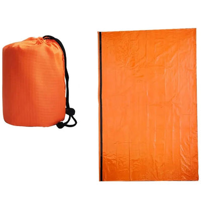 Lightweight Emergency Sleeping Bag Ultra Waterproof Mylar Thermal Blankets For Survival Hiking Camp 5