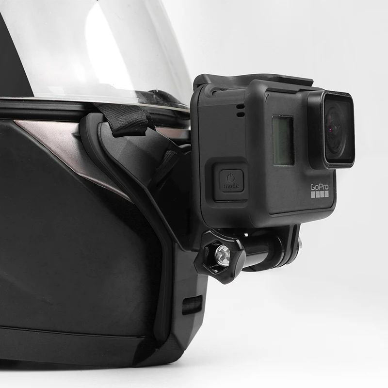 Motorcycle Helmet Phone Stand Mount Holder For GoPro Hero Adjustable Action Sports Camera Accessori 1