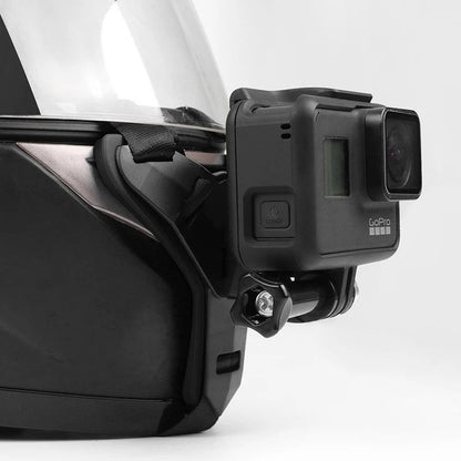 Motorcycle Helmet Phone Stand Mount Holder For GoPro Hero Adjustable Action Sports Camera Accessori 1