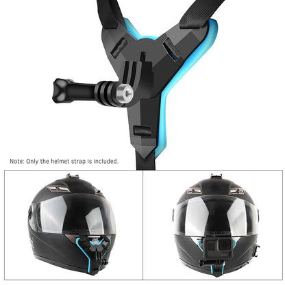 Motorcycle Helmet Phone Stand Mount Holder For GoPro Hero Adjustable Action Sports Camera Accessori 2