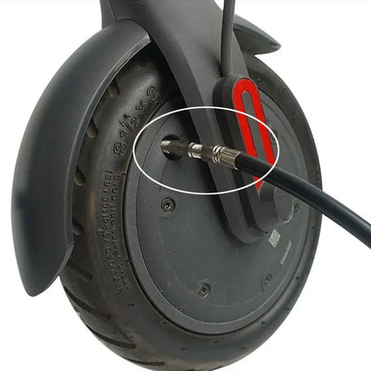Valve Adapter Air Pump Extended Nozzle Hose For Xiaomi M365 Electric Scooter Copper Valve Tire Infl 3
