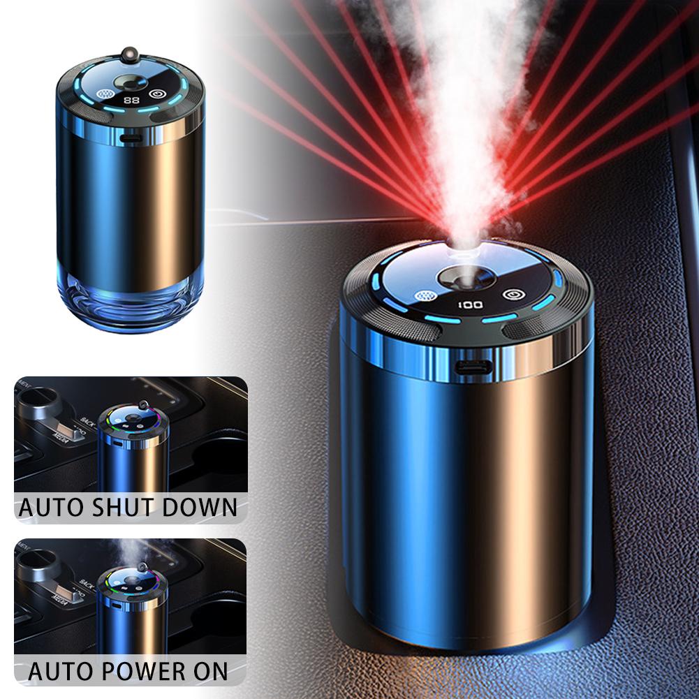 5Mode Scent Air Car Odor Eliminator LongLasting Universal Car Diffuser With Digital Display 2