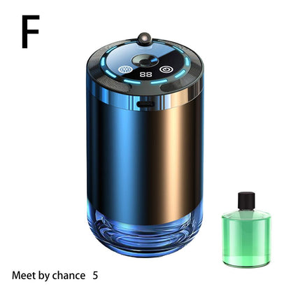 5Mode Scent Air Car Odor Eliminator LongLasting Universal Car Diffuser With Digital Display 9