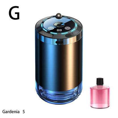 5Mode Scent Air Car Odor Eliminator LongLasting Universal Car Diffuser With Digital Display 10