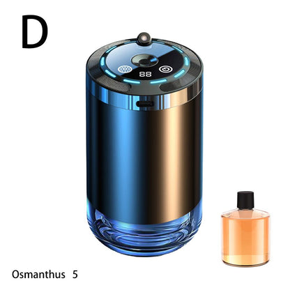5Mode Scent Air Car Odor Eliminator LongLasting Universal Car Diffuser With Digital Display 7