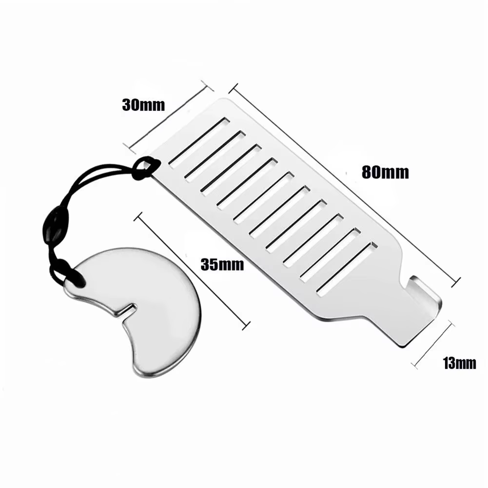 Stainless Steel Door Lock Stopper AntiTheft Security Blocker For Home Privacy Hotel  Travel Safety 5