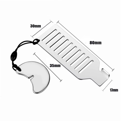 Stainless Steel Door Lock Stopper AntiTheft Security Blocker For Home Privacy Hotel  Travel Safety 5