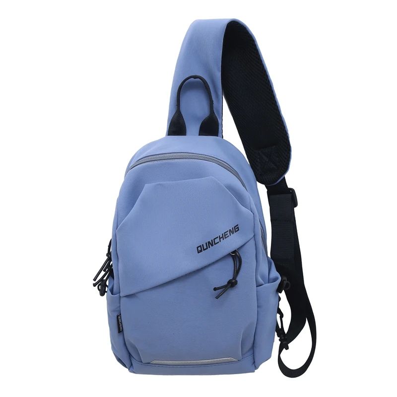Durable Crossbody Bag Men Single Shoulder Small Backpack Chest Bag Lightweight Cycling Sports 5