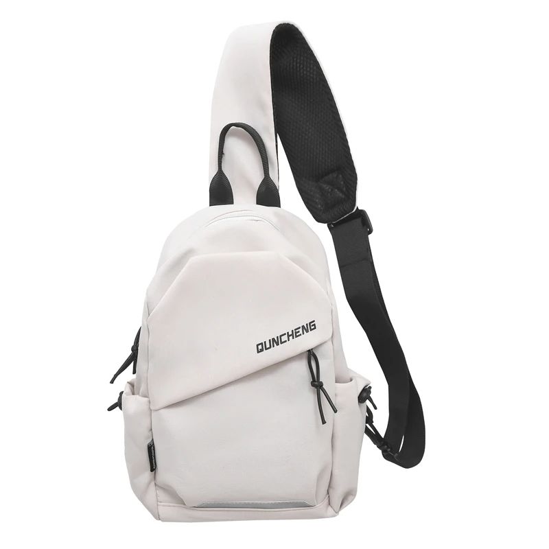 Durable Crossbody Bag Men Single Shoulder Small Backpack Chest Bag Lightweight Cycling Sports 7