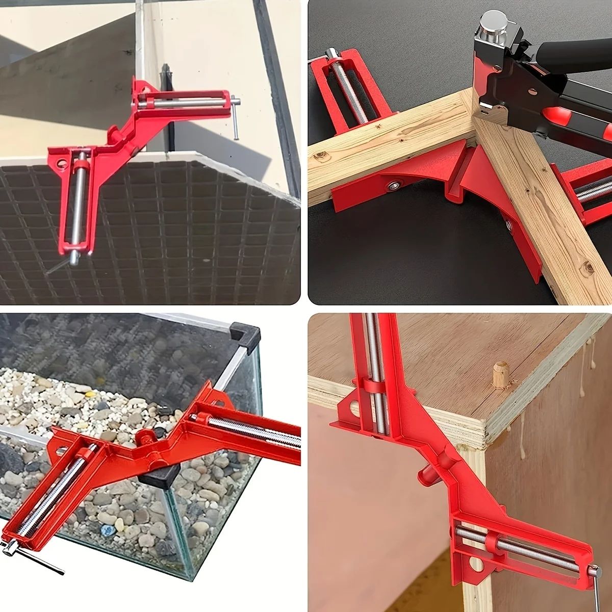 Premium Right Angle Clamp 90 Degrees Corner Clamp Picture Frame Holder  Glass Holder For DIY Woodwo 3