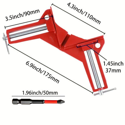 Premium Right Angle Clamp 90 Degrees Corner Clamp Picture Frame Holder  Glass Holder For DIY Woodwo 4