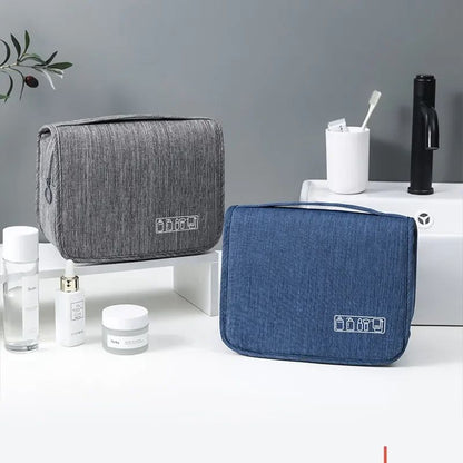 Men Waterproof Oxford Fabric Toiletries Organizer  Portable Travel Wash Pouch For Business  Cosmeti 2