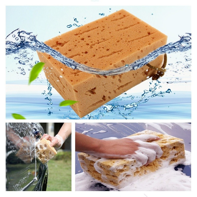 HeavyDuty Car Cleaning Sponge Honeycomb Dusting Brush For Auto Detailing 2