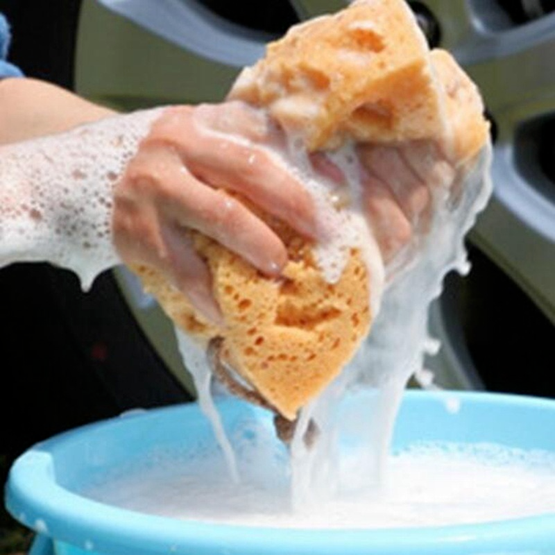 HeavyDuty Car Cleaning Sponge Honeycomb Dusting Brush For Auto Detailing 1