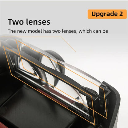 LED Headband Magnifier Glasses Adjustable Optivisor Loupe For Reading Crafts  Repair With Bright Du 3