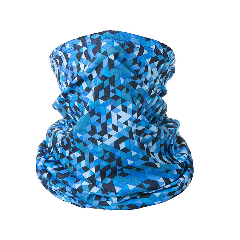 Outdoor Seamless Balaclava Buff, Bandana Man Neck Warmer for Cycling, Motorcycle & Sun Protection