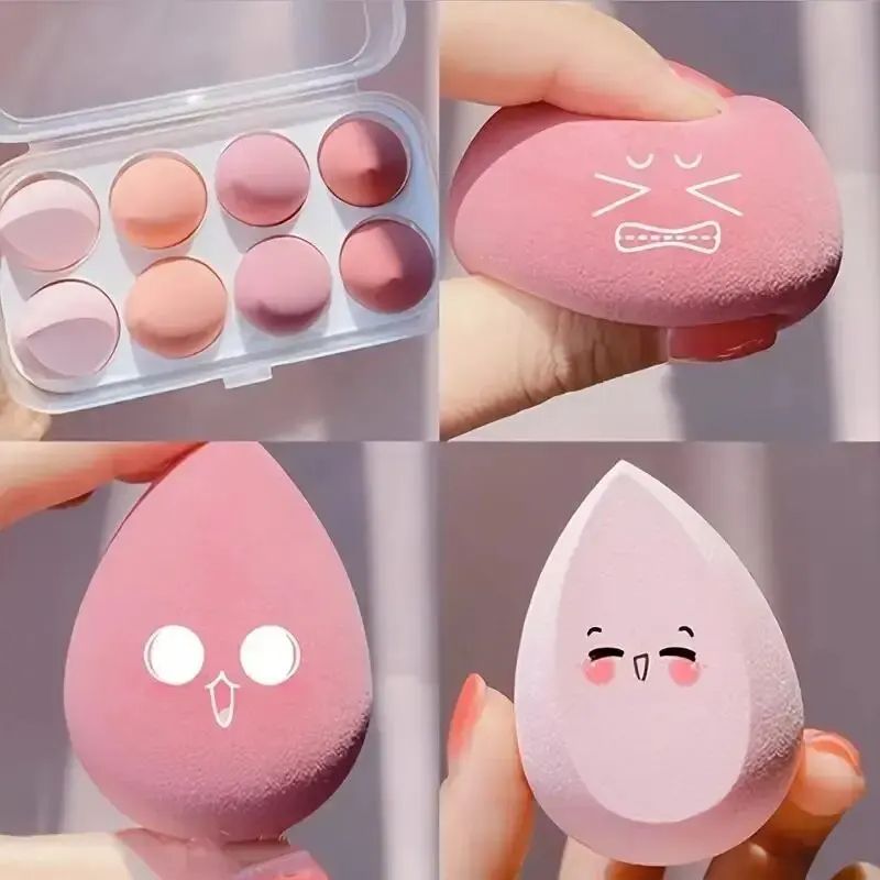Color Mixing Beauty Egg Makeup Sponge Set Foundation Blender Sponges Facial Makeup Tools For Profes 1