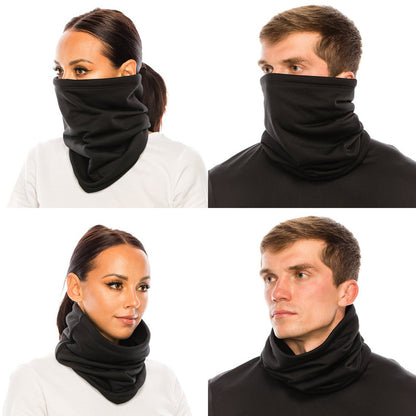 Polar Fleece Neck Tube Scarf Winter Ear Warmer For Fishing Skating Running  Cycling 1