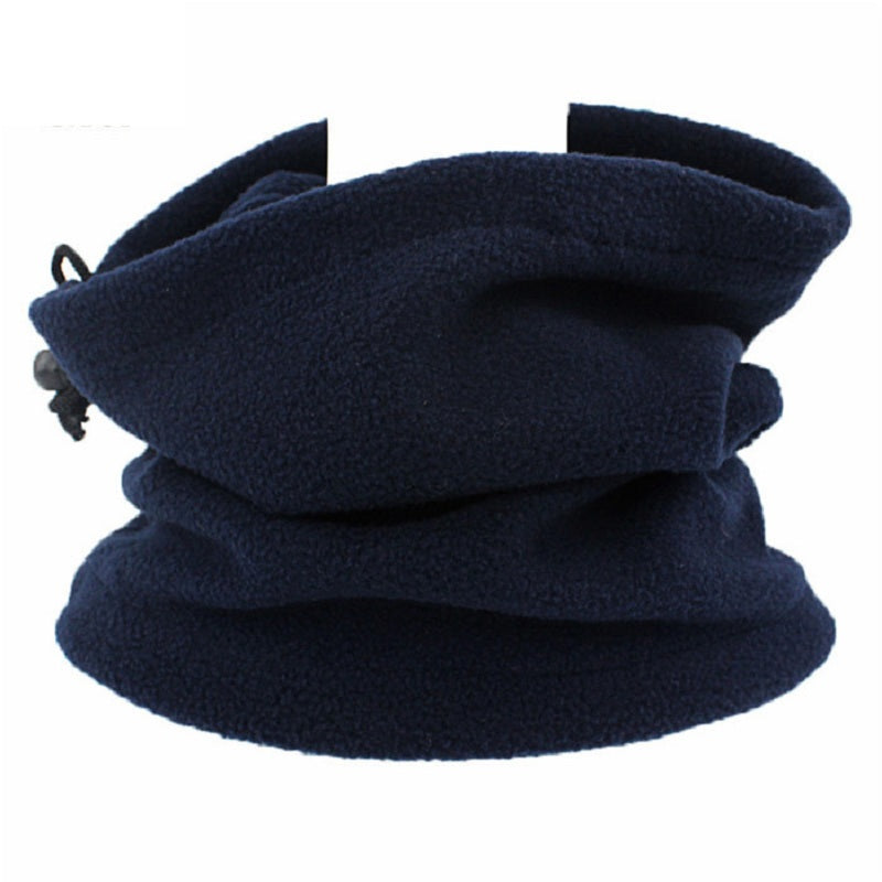 Polar Fleece Neck Tube Scarf Winter Ear Warmer For Fishing Skating Running  Cycling 4