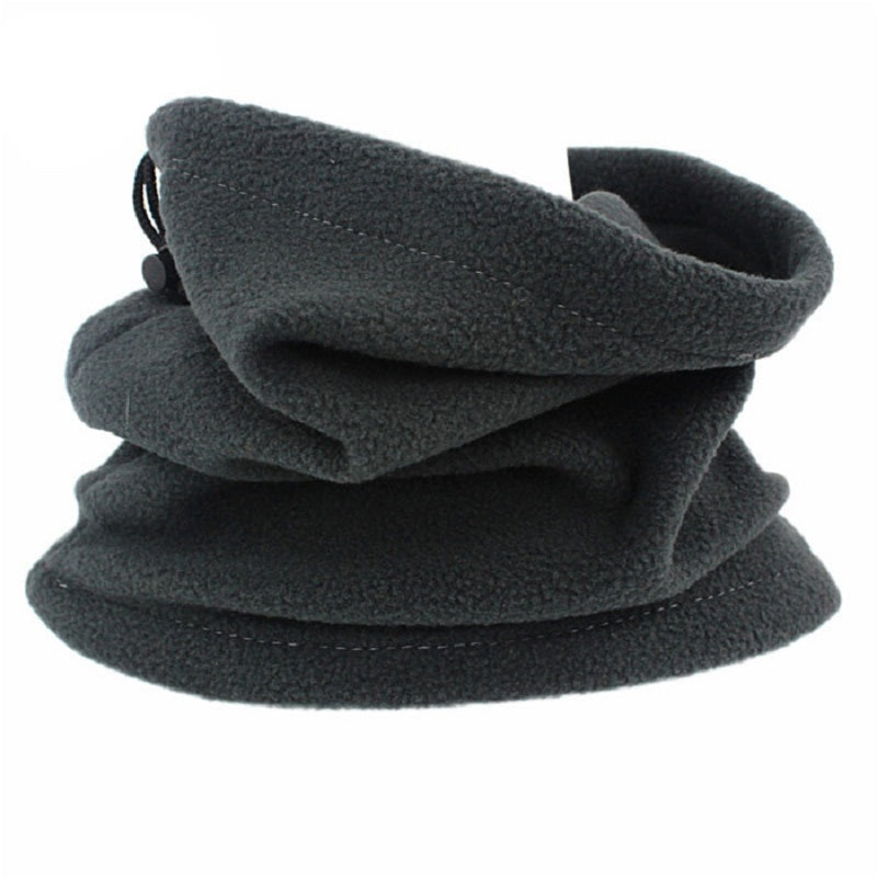 Polar Fleece Neck Tube Scarf Winter Ear Warmer For Fishing Skating Running  Cycling 3