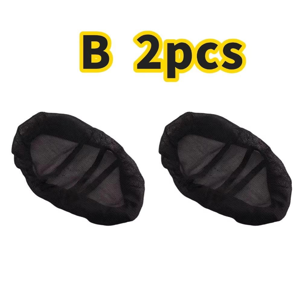 Motorcycle 3D Mesh Seat Cover, Anti-Slip, Breathable Scooter & Bike Seat Cushion for Summer Comfort