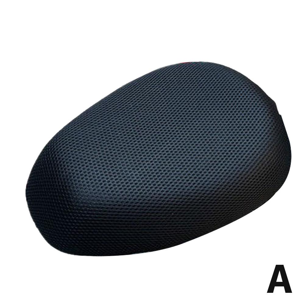 Motorcycle 3D Mesh Seat Cover, Anti-Slip, Breathable Scooter & Bike Seat Cushion for Summer Comfort