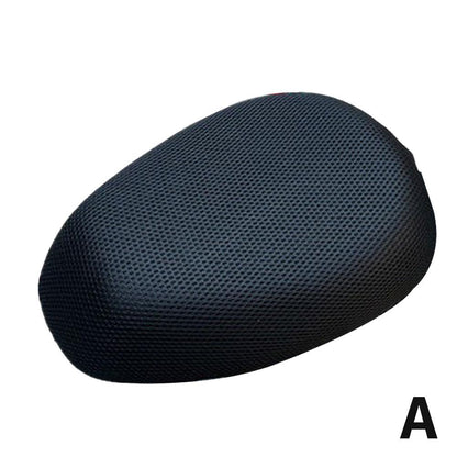 Motorcycle 3D Mesh Seat Cover, Anti-Slip, Breathable Scooter & Bike Seat Cushion for Summer Comfort