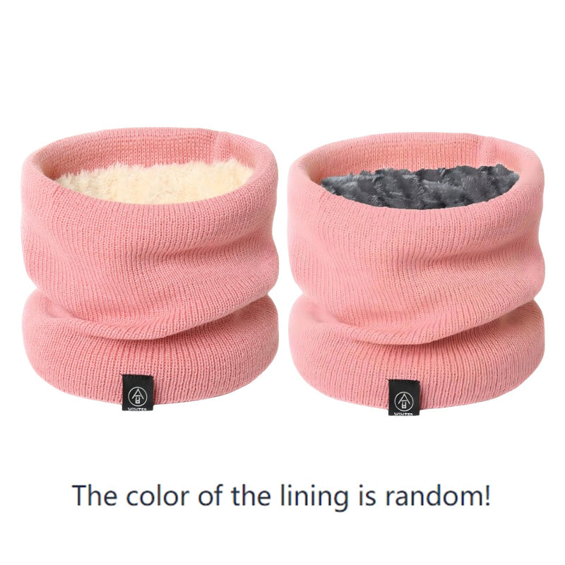 Winter Snood Scarf,Premium Knitted Cashmere,Like Neck Warmer for Women & Men,Fashion Solid Unisex Scarf for Cold Weather