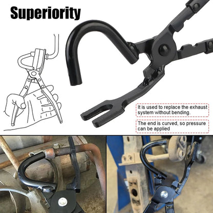 Exhaust Hanger Removal Tool Heavy Duty Plier For Car Exhaust Pipe Rubber Pad Gasket Removal Garage  3