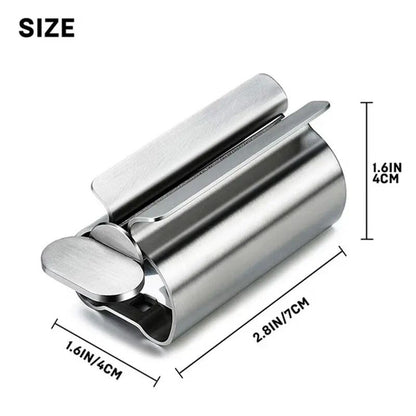 Stainless Steel Wringer Roller Rotating Dispenser For Ointments Cosmetics  Toothpaste MultiPurpose  5