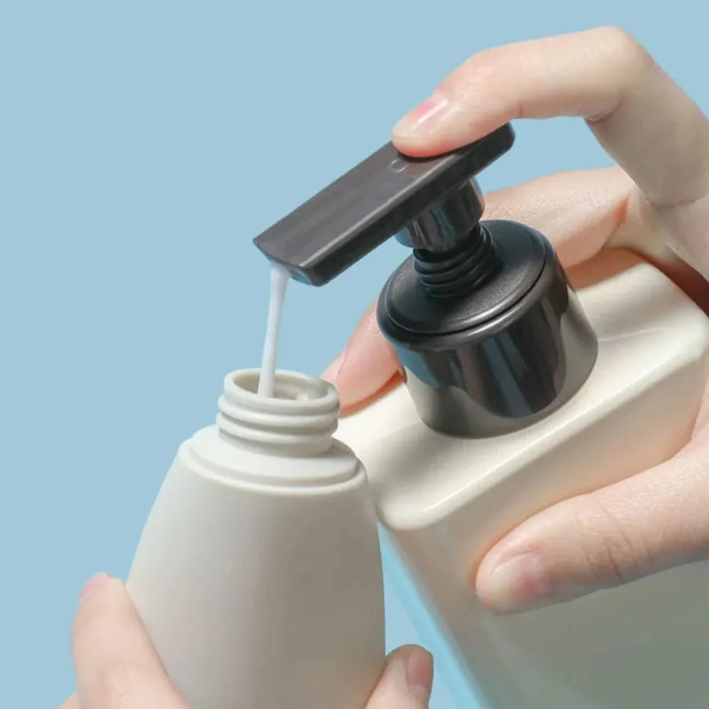 Refillable Bottle Soft Silicone Lotion Container Squeeze Tube Empty Bottle For Travel Shampoo  Toil 3
