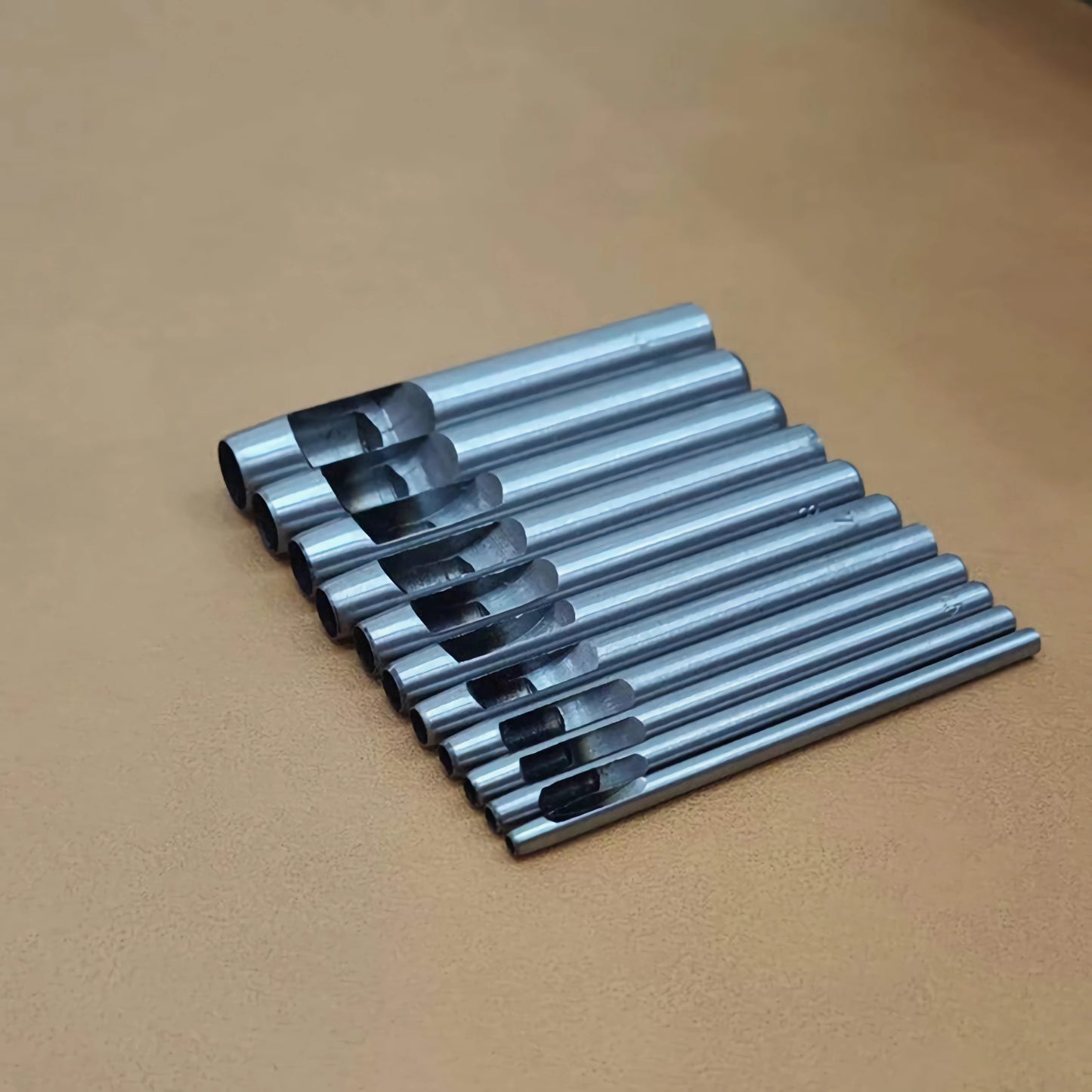 Premium Steel Hollow Round Hole Puncher Sharp Durable Leather Hole Punching Tool For Belts Watch Ba 3