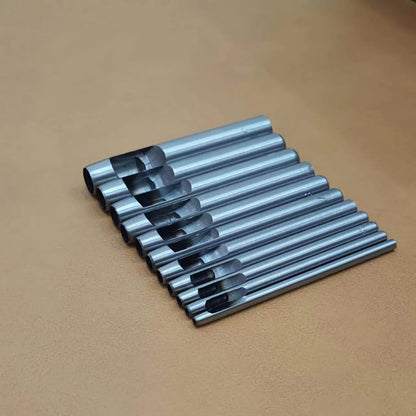 Premium Steel Hollow Round Hole Puncher Sharp Durable Leather Hole Punching Tool For Belts Watch Ba 3