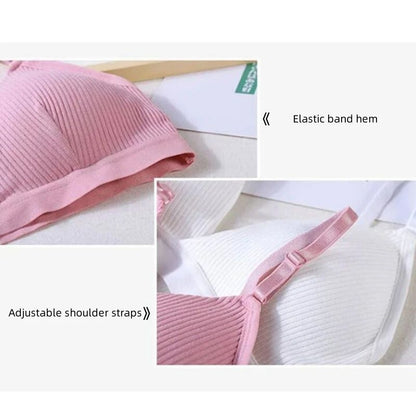 Women Sports Bra Triangle Cup Chest Wrapped Breathable Bra  No Steel Rings  Adjustable Shoulder Str 3