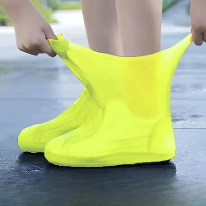 DryStep Silicone Waterproof Shoe Covers  Reusable NonSlip Overshoes For Rain Travel  Outdoors 1