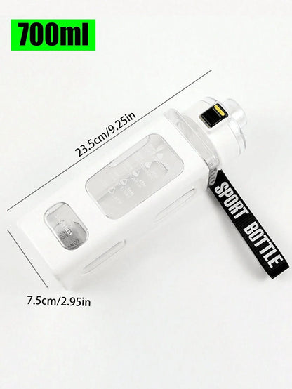 HydraGo 700ML Sports Water Bottle  Lightweight Squeeze Bottle For Outdoor Gym  Cycling Hydration 3