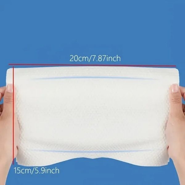 PureWipe Disposable Face Towels  Soft Cotton Dry Towels For Gentle Cleansing  Daily Skincare 3