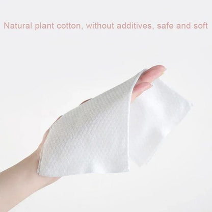 PureWipe Disposable Face Towels  Soft Cotton Dry Towels For Gentle Cleansing  Daily Skincare 0