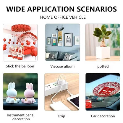 Double Sided Adhesive Dots Clear Acrylic Stickers For DIY Crafts And Scrapbooking 100pcs 3
